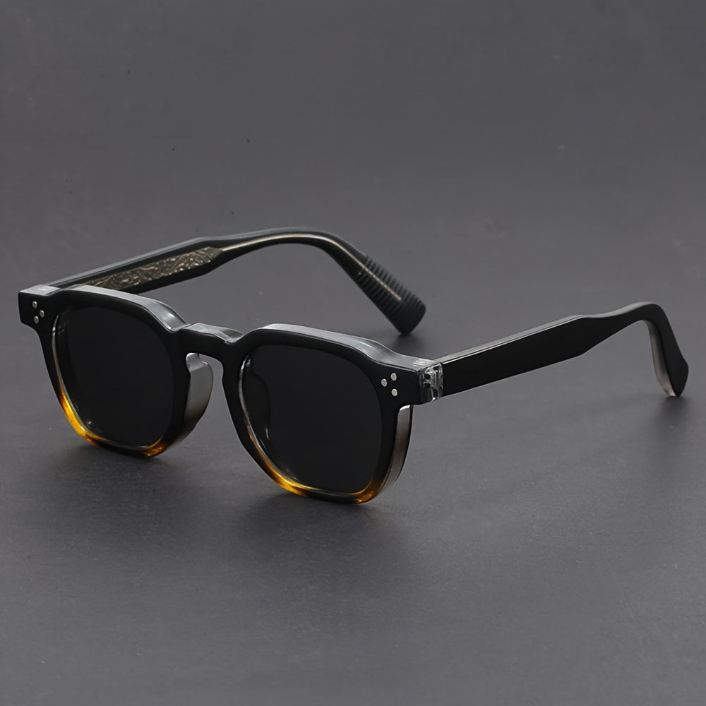 Sunglasses for Men - Bohemian Polygonal Full Frame AC Lens Geometric Eyewear for & Women - product detail view 20