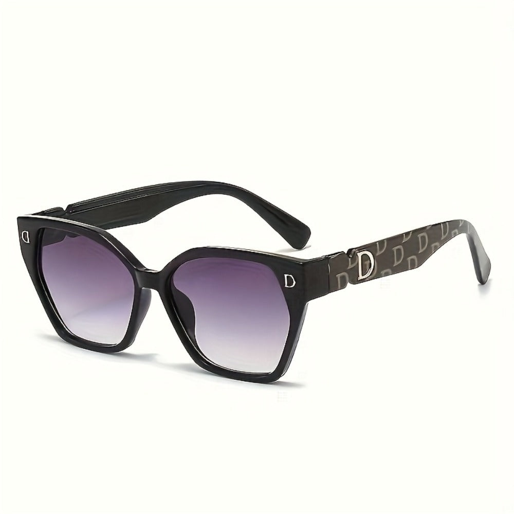 Sunglasses for Men - Cat Eye Glasses Non-Prescription for Women , Trendy Cat-Eye Slanted Frame - product detail view 8
