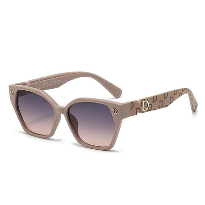 Sunglasses for Men - Cat Eye Glasses Non-Prescription for Women , Trendy Cat-Eye Slanted Frame - product detail view 12