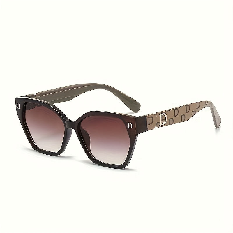 Sunglasses for Men - Cat Eye Glasses Non-Prescription for Women , Trendy Cat-Eye Slanted Frame - product detail view 15