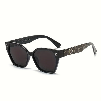Sunglasses for Men - Cat Eye Glasses Non-Prescription for Women , Trendy Cat-Eye Slanted Frame - product detail view 16