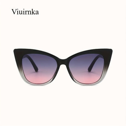 Sunglasses for Women - Cat Eye for , Y2K Retro Luxury Fashion Glasses with UV Protection, Trendy - product detail view 6