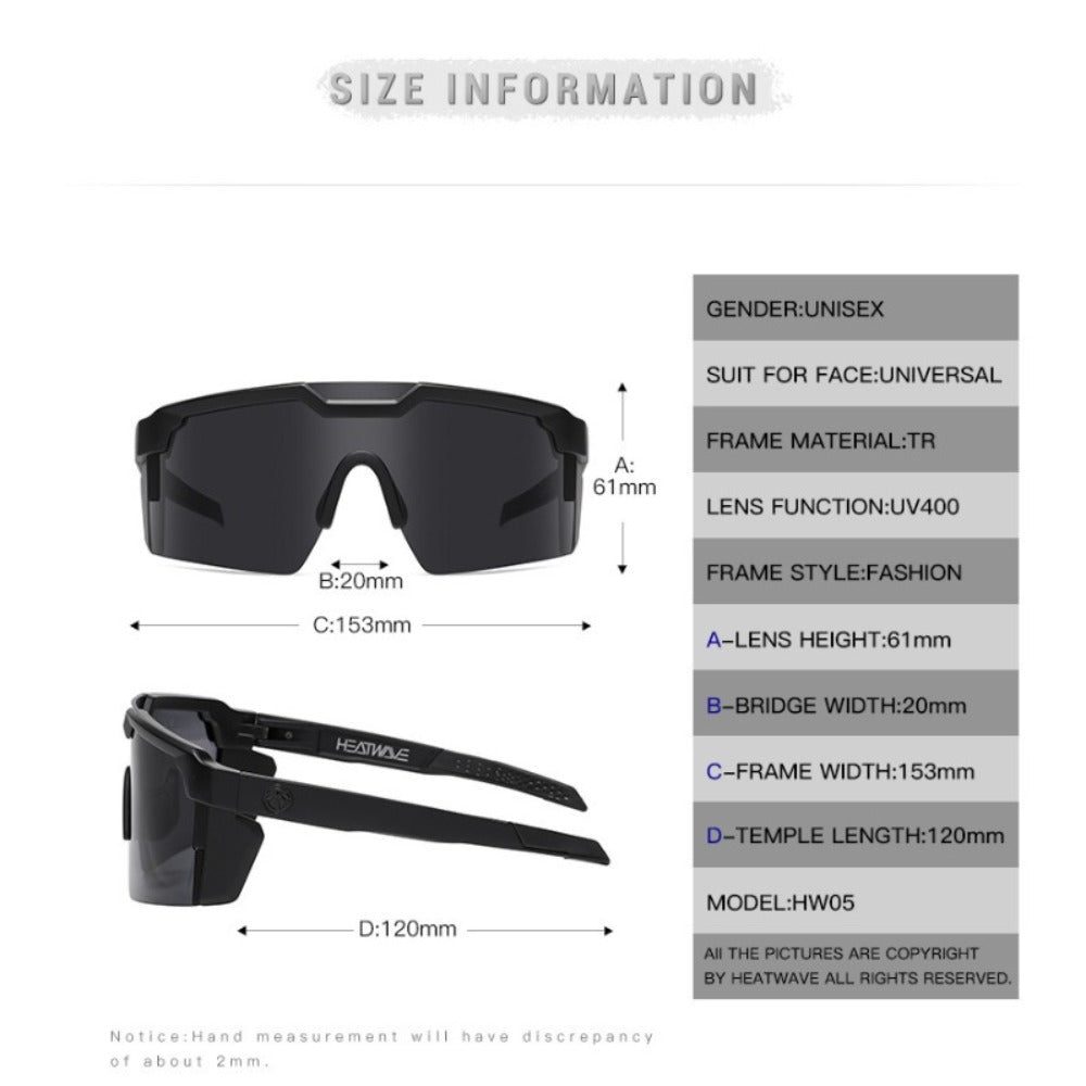 Sunglasses for Men - Cycling Goggles Windproof Photochromic Lens UV Protection Sport for Women - product detail view 3