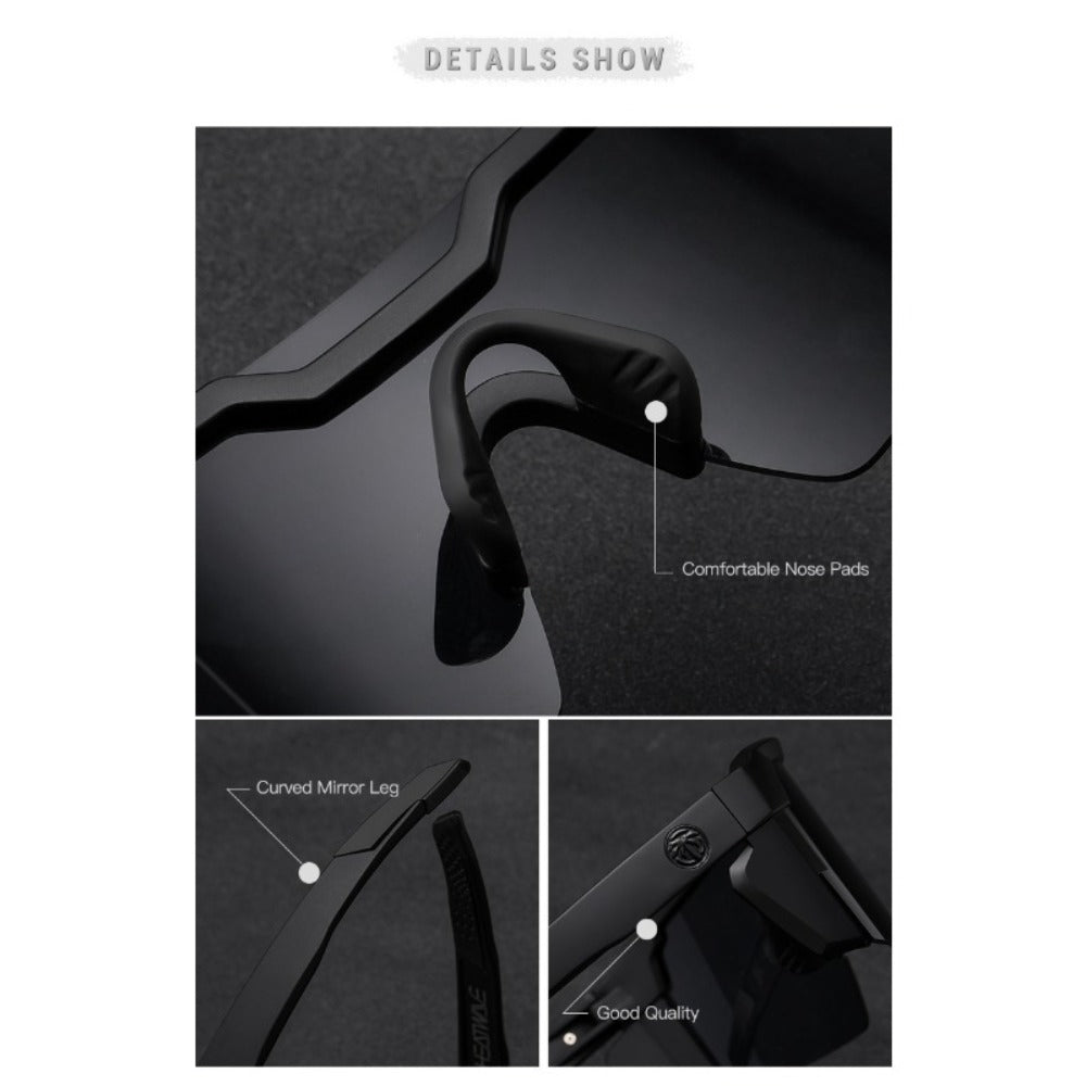 Sunglasses for Men - Cycling Goggles Windproof Photochromic Lens UV Protection Sport for Women - product detail view 5