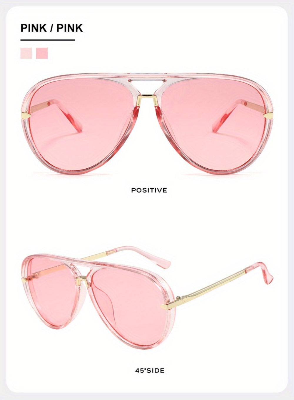 Sunglasses for Men - Double Bridge Women Retro Vintage UV Protection Unisex Lightweight Shades - product detail view 28
