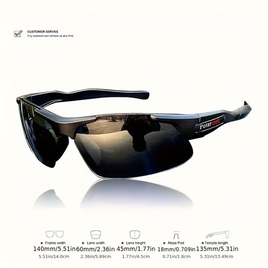 Sunglasses for Men - Driving 3 Pack Polarized Half Frame Anti-Glare UV Protection for Women - product detail view 2