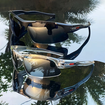 Sunglasses for Men - Driving 3 Pack Polarized Half Frame Anti-Glare UV Protection for Women - product detail view 8