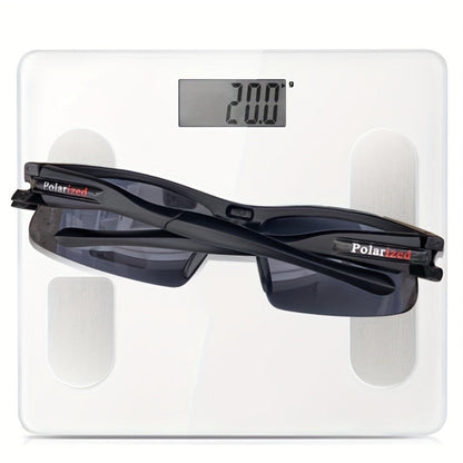 Sunglasses for Men - Driving 3 Pack Polarized Half Frame Anti-Glare UV Protection for Women - product detail view 9
