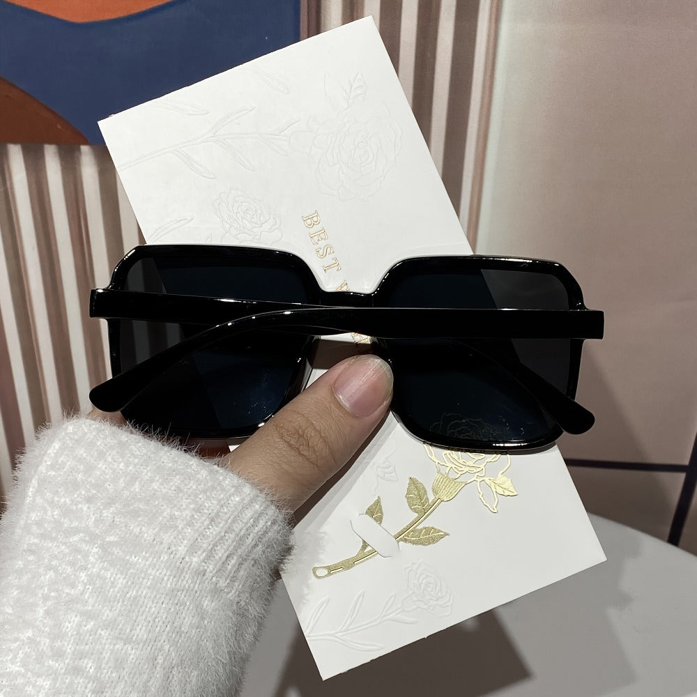 Sunglasses for Women - Fashion Glasses 14 Pack Square Frame Dopamine Colorful Large Rim Cute - product detail view 17