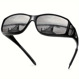 Bright Black Frame Gray Lens