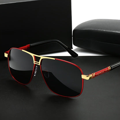 Sunglasses for Men - Full Rim Women Oversized 139mm+ Frame TAC Gradient Lens UV Protection - main product view
