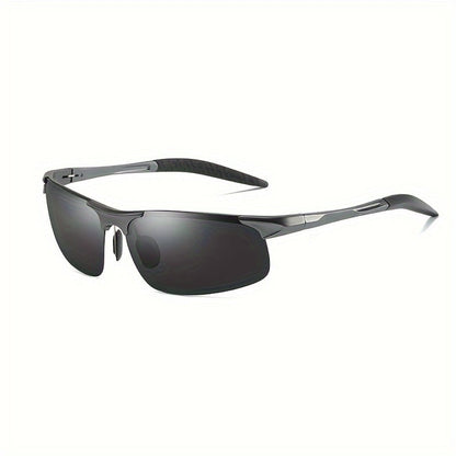 Sunglasses for Men - HD Polarized Al-Mg Alloy Ultralight Frame UV400 for Women High-Definition - product detail view 8