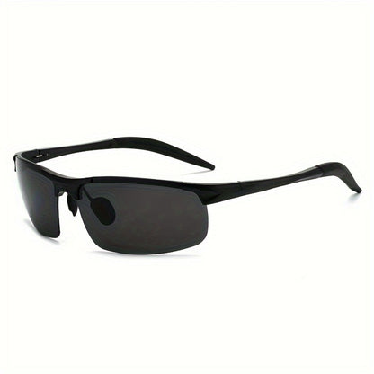 Sunglasses for Men - HD Polarized Al-Mg Alloy Ultralight Frame UV400 for Women High-Definition - product detail view 9