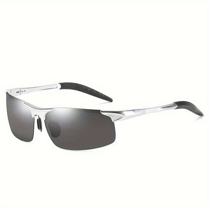 Sunglasses for Men - HD Polarized Al-Mg Alloy Ultralight Frame UV400 for Women High-Definition - product detail view 15