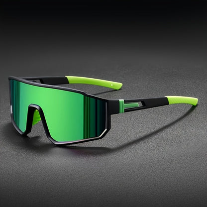 Sunglasses for Men - Mirrored 3 Pack Set Colorful Reflective Lenses, PC Polycarbonate Frame - product detail view 9