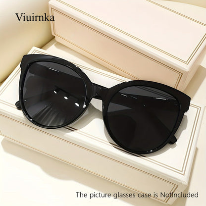 Sunglasses for Women - Oversized Cat Eye for UV Protection Y2K Luxury Fashion Shades Lightweight - product detail view 3