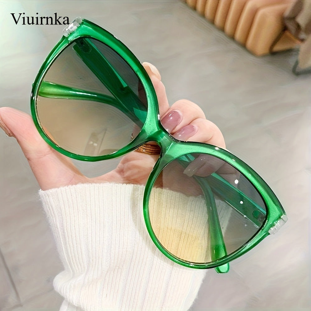 Sunglasses for Women - Oversized Cat Eye for UV Protection Y2K Luxury Fashion Shades Lightweight - product detail view 12