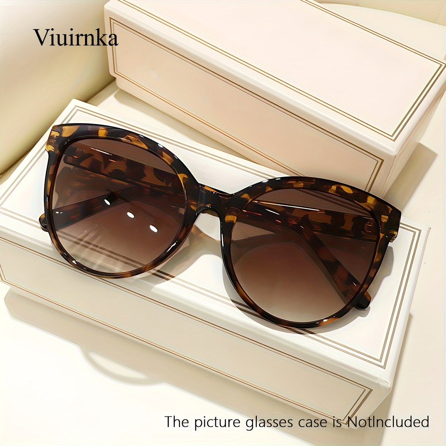 Sunglasses for Women - Oversized Cat Eye for UV Protection Y2K Luxury Fashion Shades Lightweight - product detail view 31