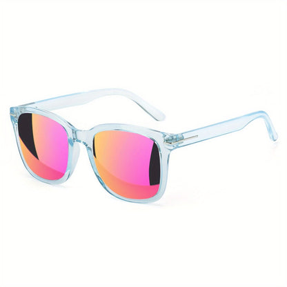 Sunglasses for Women - Oversized for Polarized Square Mirrored Frame UV400, Trendy Fashion Shades - product detail view 14