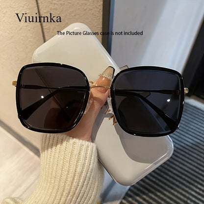 Sunglasses for Men - Oversized Square Gradient UV400 for Women - Trendy Unisex Fashion Eyewear - product detail view 17