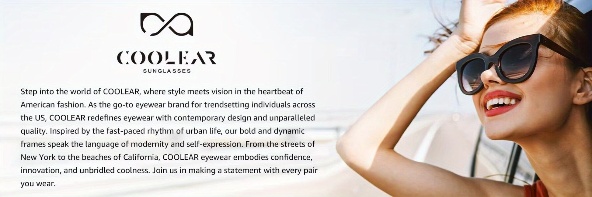 Sunglasses for Women - Oversized for UV400 Large Frame Anti-Glare Fashion Eyewear 8842 Style - product detail view 15