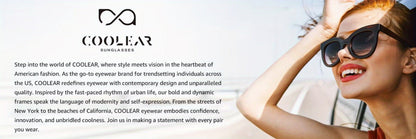Sunglasses for Women - Oversized for UV400 Large Frame Anti-Glare Fashion Eyewear 8842 Style - product detail view 15