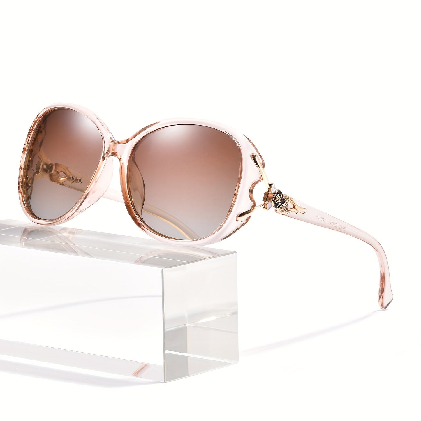 Sunglasses for Women - Oversized for UV400 Large Frame Anti-Glare Fashion Eyewear 8842 Style - product detail view 22