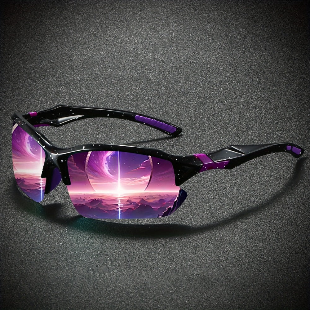 Sunglasses for Women - Polarized for 2 Pack Semi-Rimless UV400 Anti-Glare Mirror Lens TAC Coating - product detail view 7