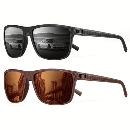 Sunglasses for Men - Polarized 3 Pack for Women Classic Square Sport Lightweight UV400 - product detail view 23