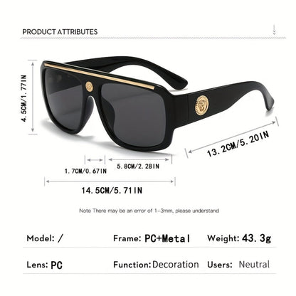 Sunglasses for Men - Polarized 3 Pack Retro Vintage UV400 Lightweight Frame Unisex Shades for - product detail view 6