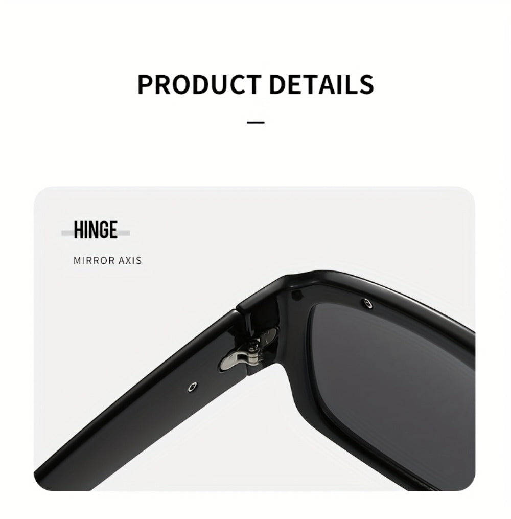 Sunglasses for Men - Polarized 3 Pack Retro Vintage UV400 Lightweight Frame Unisex Shades for - product detail view 14