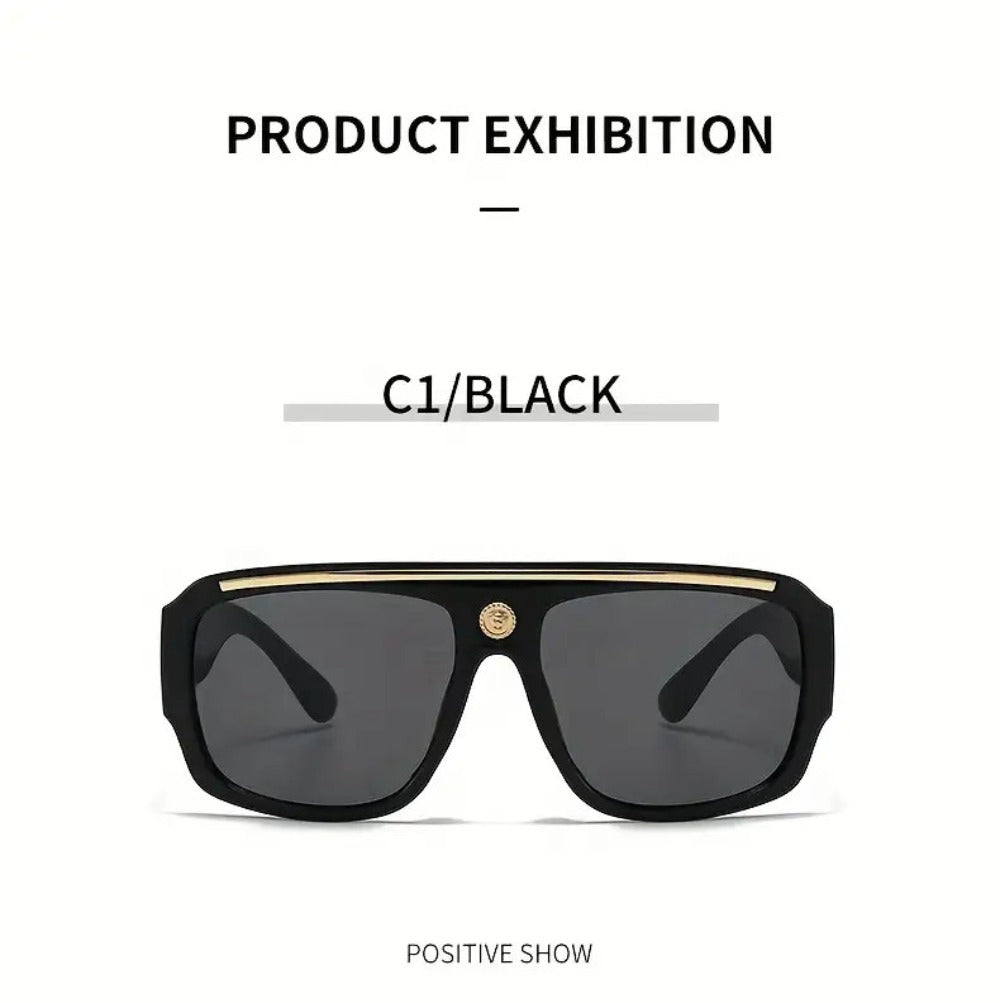 Sunglasses for Men - Polarized 3 Pack Retro Vintage UV400 Lightweight Frame Unisex Shades for - product detail view 17