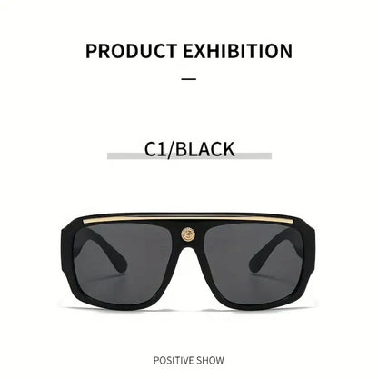 Sunglasses for Men - Polarized 3 Pack Retro Vintage UV400 Lightweight Frame Unisex Shades for - product detail view 17