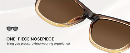 Sunglasses for Women - Polarized for 3 Pack Trendy Gradient Fashion Shades UV Protection - Ice - product detail view 23