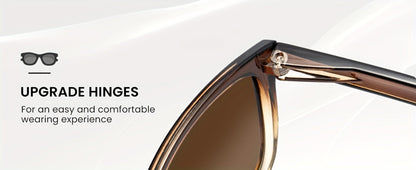 Sunglasses for Women - Polarized for 3 Pack Trendy Gradient Fashion Shades UV Protection - Ice - product detail view 24