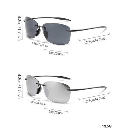 Sunglasses for Men - Polarized 3 Pairs for & Women Anti-Glare HD Reflective Lenses, UV - product detail view 2