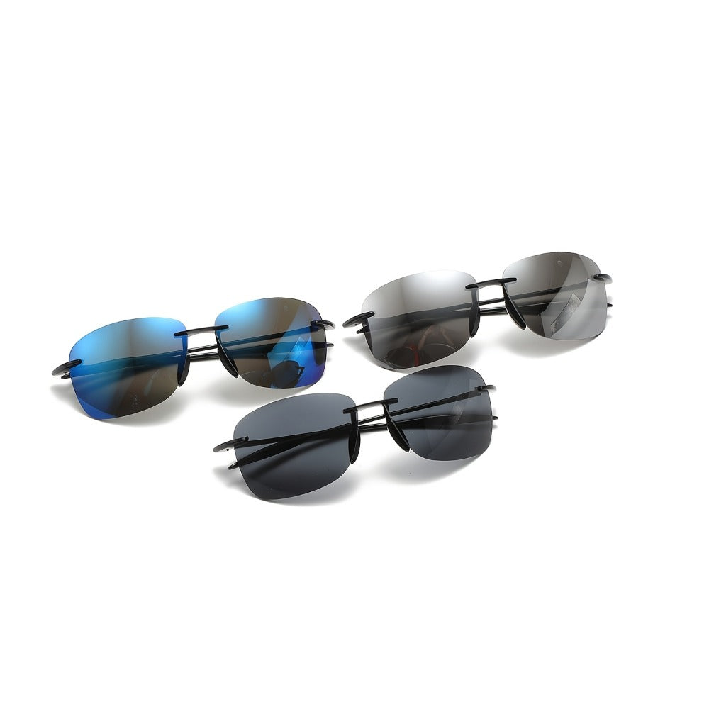 Sunglasses for Men - Polarized 3 Pairs for & Women Anti-Glare HD Reflective Lenses, UV - product detail view 6