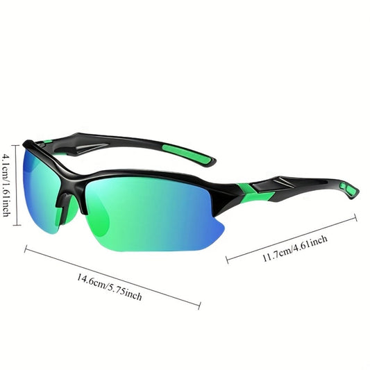 Sunglasses for Men - Polarized 4-Pack UV400 True Color Coating Lenses, Anti-Glare Fashion - product detail view 2