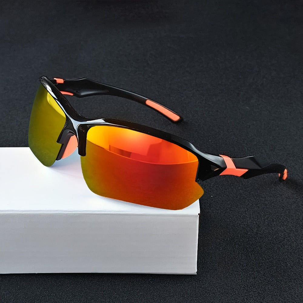 Sunglasses for Men - Polarized 7 Pairs Bulk Set UV400 Square Frame Sports Eyewear for Women - product detail view 5