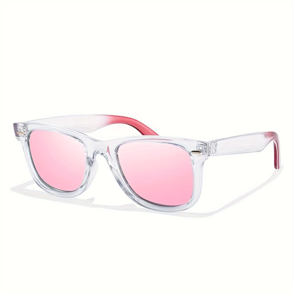 Sunglasses for Women - Polarized for , Anti-Glare Mirror Lenses, Trendy Fashion Shades with UV - product detail view 5