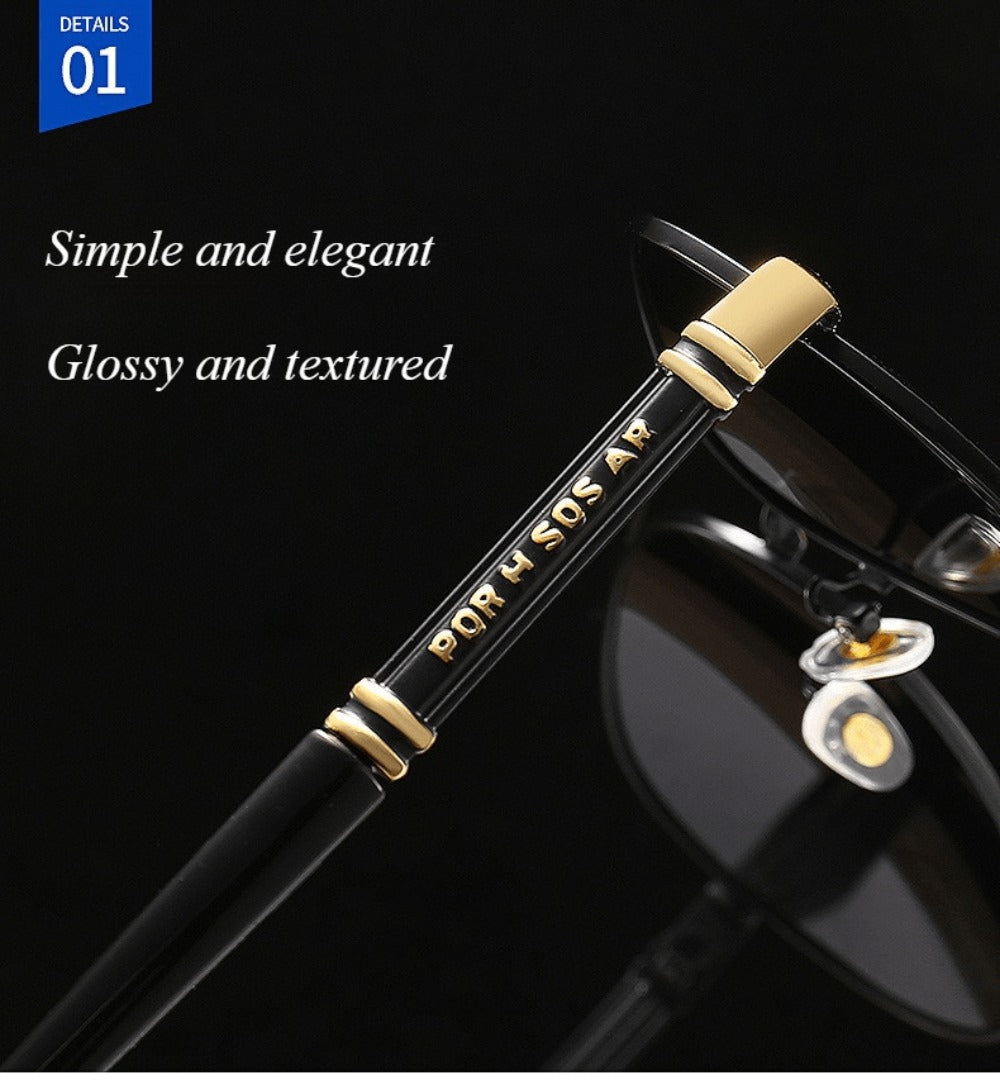 Sunglasses for Men - Polarized for Women - Double Bridge UV400 Protection Fashion Eyewear Anti - product detail view 6