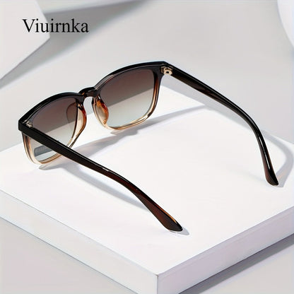 Sunglasses for Men - Polarized Driving Unisex Vintage Style UV400 Protection Gradient Tea Lens - product detail view 6