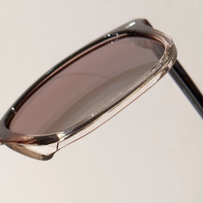 Sunglasses for Men - Polarized Driving Unisex Vintage Style UV400 Protection Gradient Tea Lens - product detail view 9