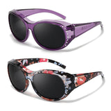 2PACKS Purple+Floral