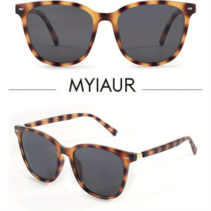 Sunglasses for Women - Polarized Mirrored Lens Large Oversized Frame UV Protection Trendy Fashion - product detail view 4