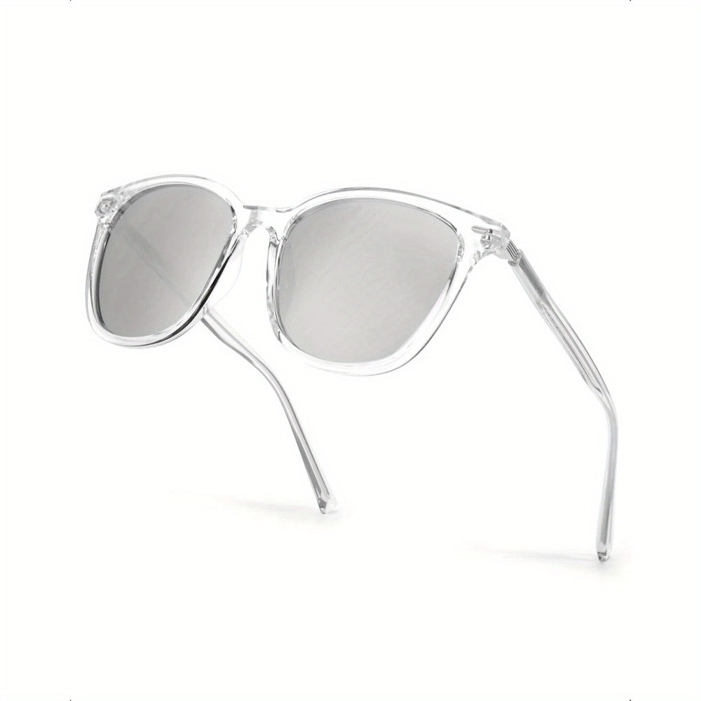 Sunglasses for Women - Polarized Mirrored Lens Large Oversized Frame UV Protection Trendy Fashion - product detail view 16