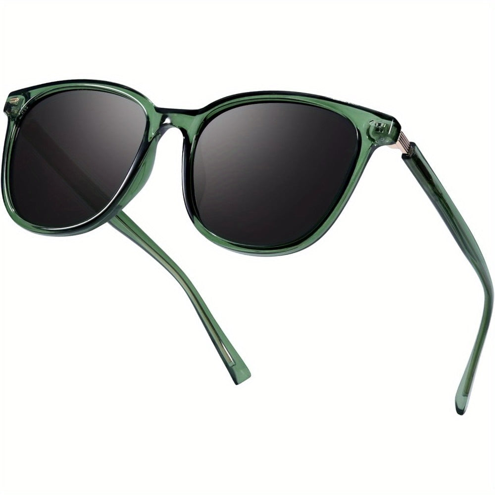 Sunglasses for Women - Polarized Mirrored Lens Large Oversized Frame UV Protection Trendy Fashion - product detail view 18
