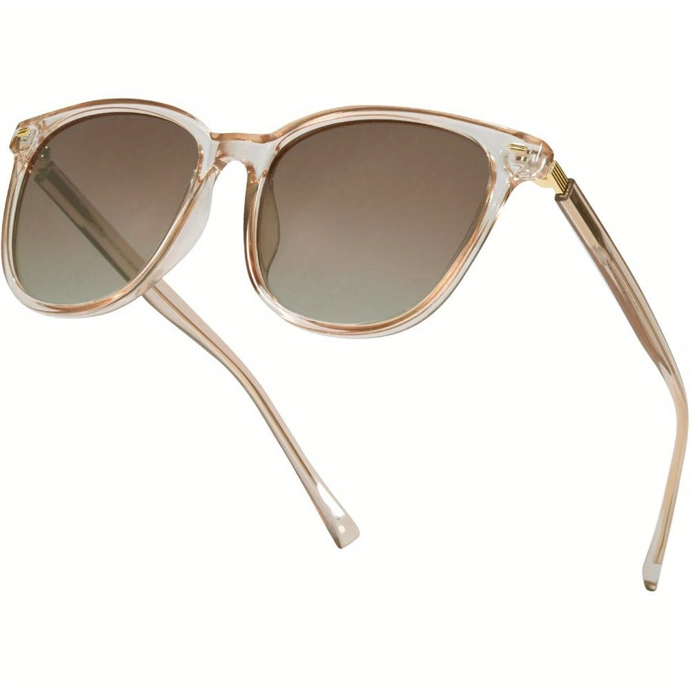 Sunglasses for Women - Polarized Mirrored Lens Large Oversized Frame UV Protection Trendy Fashion - product detail view 19