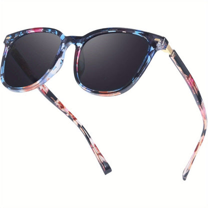 Sunglasses for Women - Polarized Mirrored Lens Large Oversized Frame UV Protection Trendy Fashion - product detail view 22