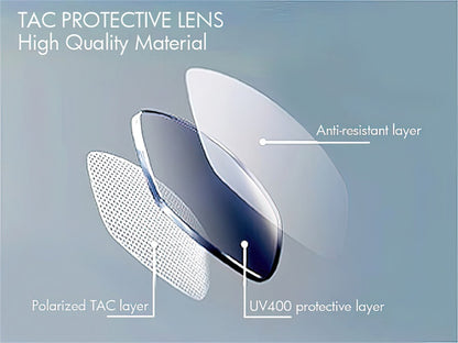 Sunglasses for Women - Polarized Mirrored Lens Large Oversized Frame UV Protection Trendy Fashion - product detail view 30